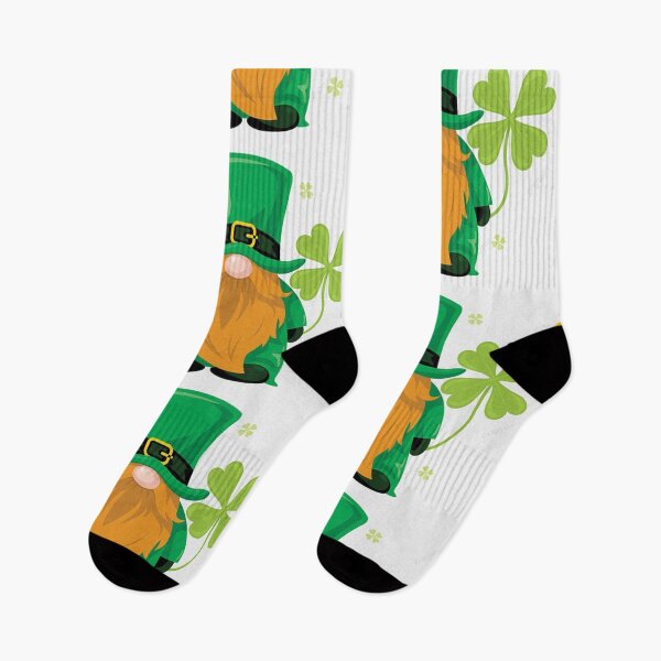 Item preview, Saint Patrick with clover and golden horseshoe designed and sold by polich.