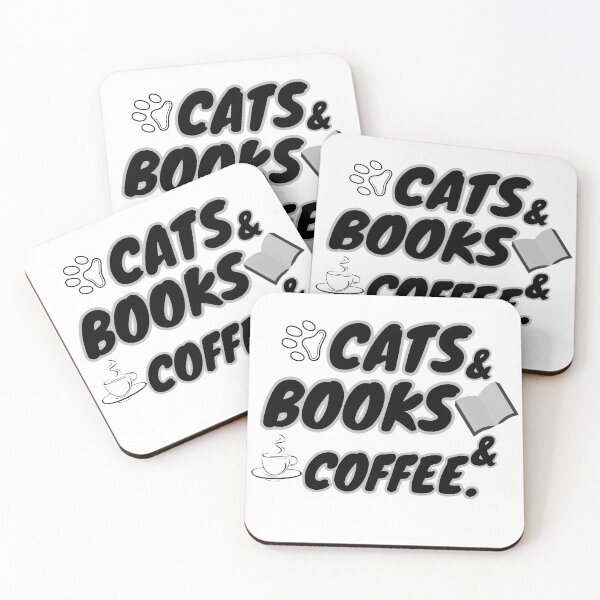 Item preview, Fun Shirt, Cats, Books and Coffee designed and sold by Alaminee.