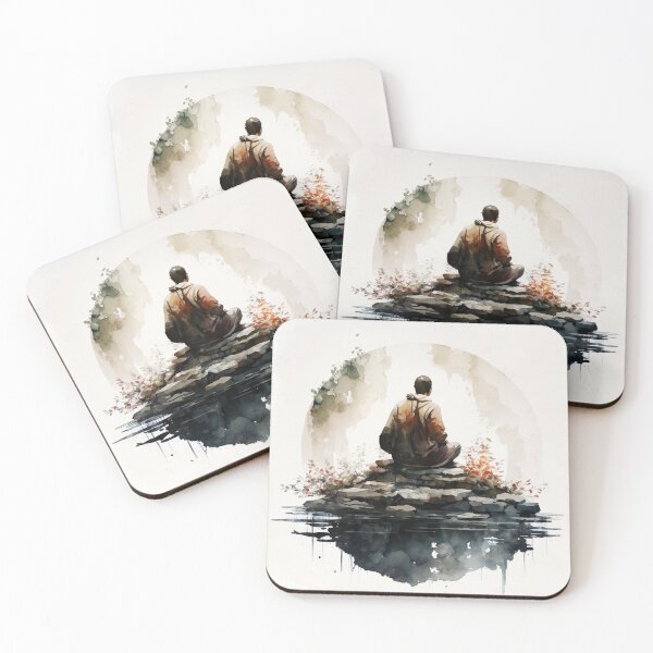 Artikelvorschau, meditation watercolor entworfen und verkauft von shokA Design.