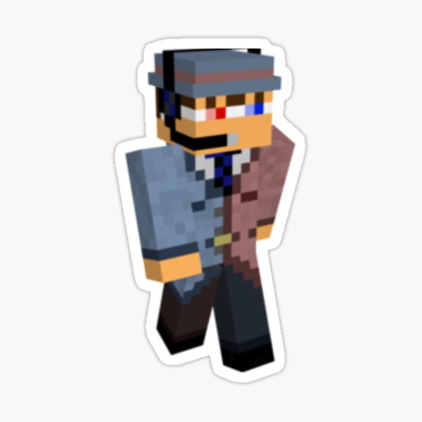 Karl Jacobs Mrbeast Minecraft skin Sticker for Sale by dolapot