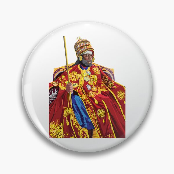 Item preview, Menelik II - Emperor of Ethiopia . Emperor Menelik II  designed and sold by CovidLocky.