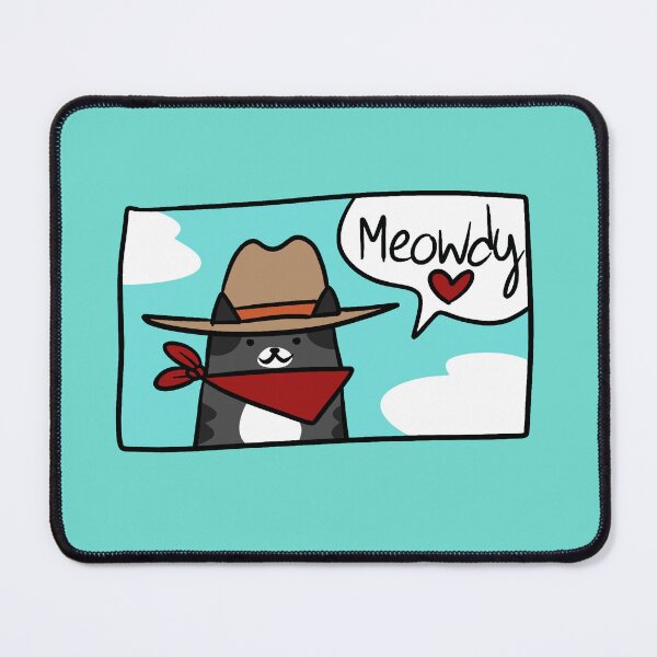 Item preview, Meowdy Cowboy Cat designed and sold by SaradaBoru.