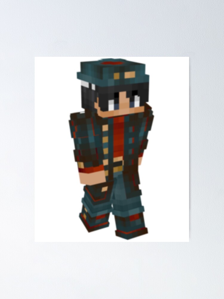 Sapnap MC Skin | Art Board Print