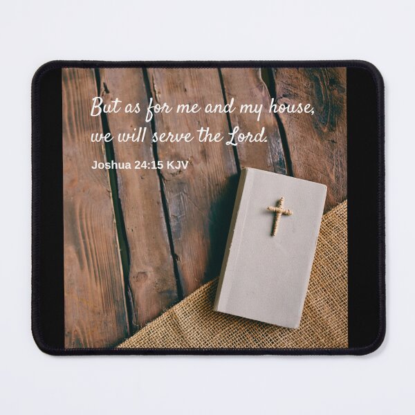 Item preview, Joshua 24:15 King James Version Bible Verse designed and sold by Caregiverology.