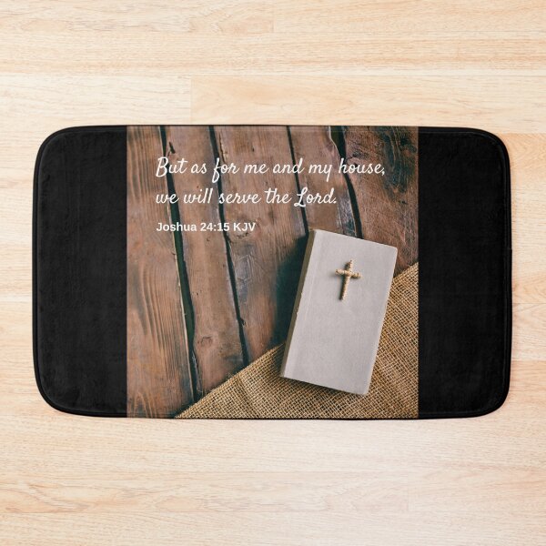 Item preview, Joshua 24:15 King James Version Bible Verse designed and sold by Caregiverology.
