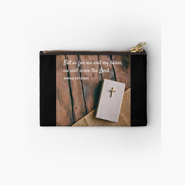 Item preview, Joshua 24:15 King James Version Bible Verse designed and sold by Caregiverology.