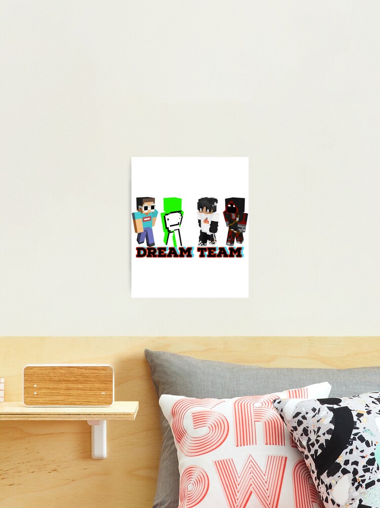 Dreamon Hunters Sapnap Minecraft Skin  Poster for Sale by chigaiuytin36