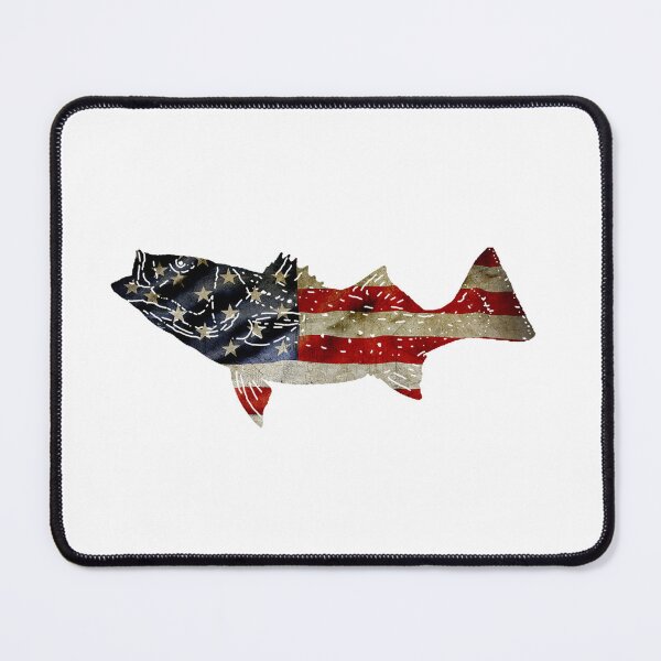 Item preview, Stars and Stripes large mouth Bass designed and sold by hookink.