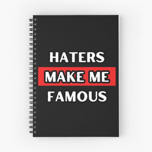 Item preview, Haters Make Me Famous designed and sold by itzbart.