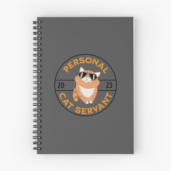 Item preview, Personal Cat Servant - Cool Kitten - Retro Funny designed and sold by Miralspicks.