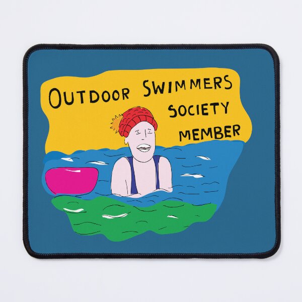 Item preview, Outdoor swimmers society member sea swim designed and sold by MiowandMolly.
