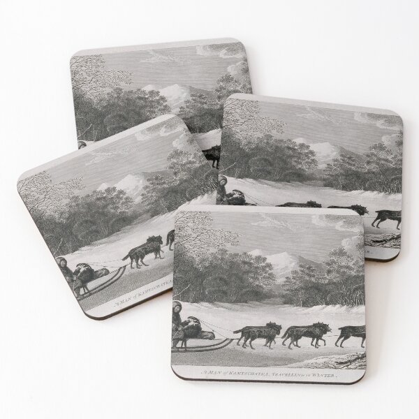Item preview, Man in Dogsled designed and sold by gildedfinches.