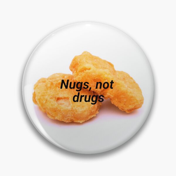 Item preview, Nugs not drugs sticker <3 designed and sold by Rohza-Doodles.