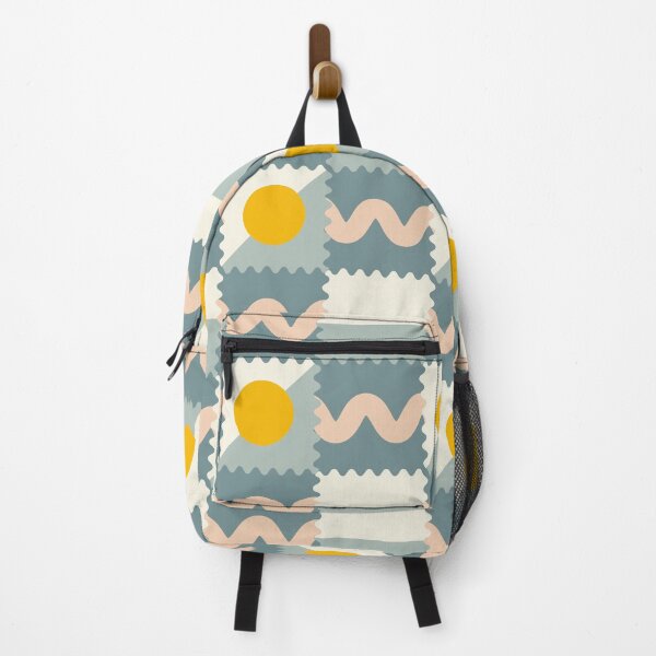 Item preview, Checkered board with zig-zag detail, waves and dots designed and sold by IlustraDeni.