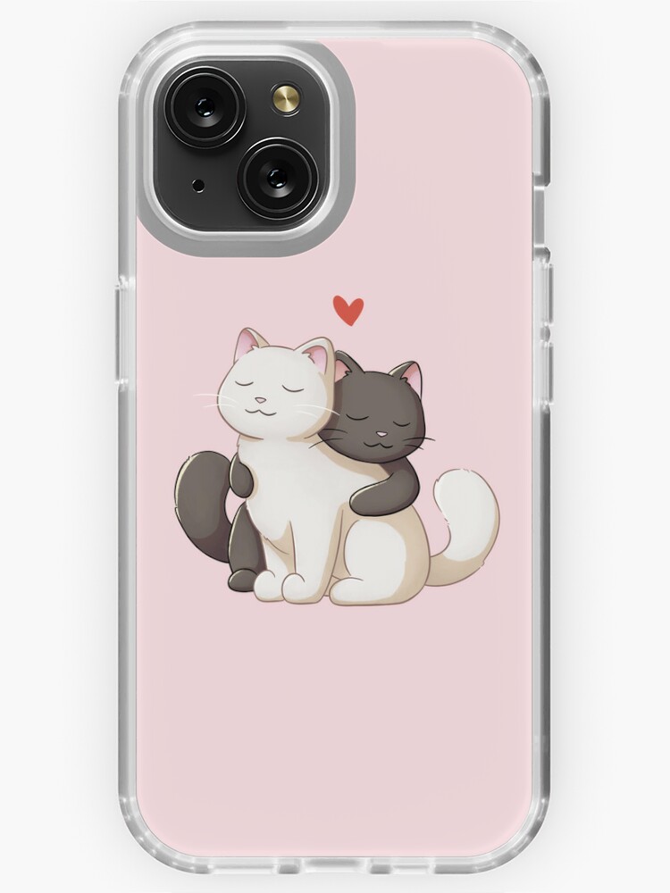 Para iPhone 14 Pro 2 en 1 funda para teléfono con pulsera (gato