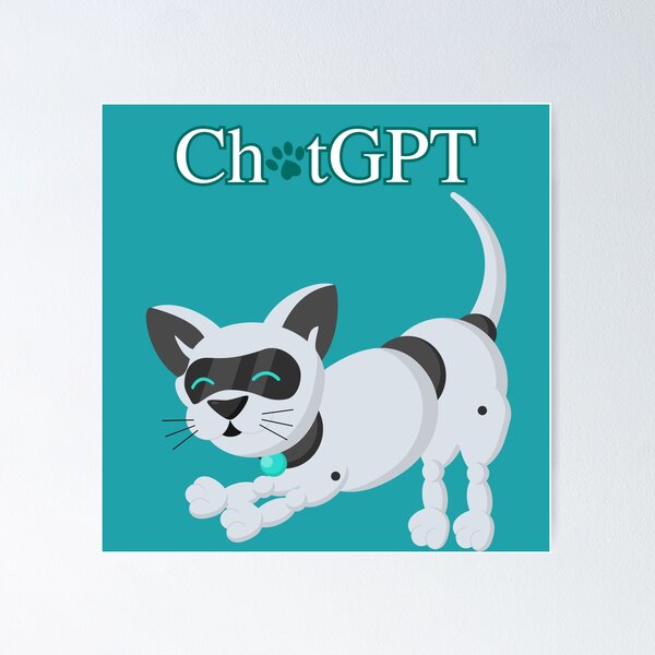 Item preview, GPT chat, Cat I farted robot, Humor designed and sold by Ksmith-Style.