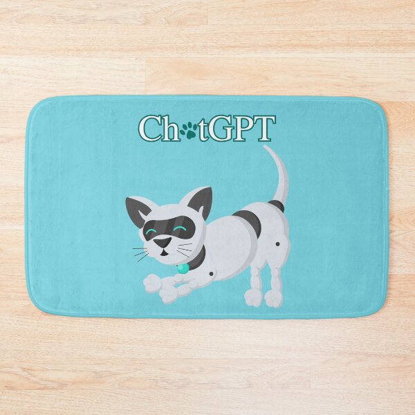 Item preview, GPT chat, Cat I farted robot, Humor designed and sold by Ksmith-Style.