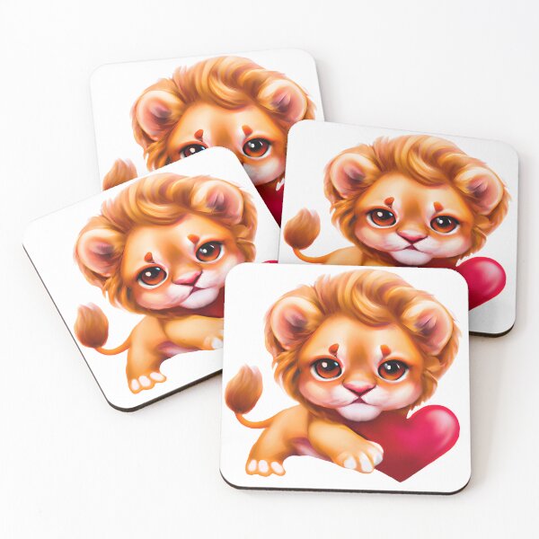 Item preview, Cute Adorable Kawaii Baby Lion designed and sold by Trace1234.