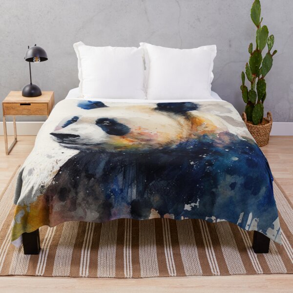 Item preview, panda watercolor designed and sold by shokA Design.