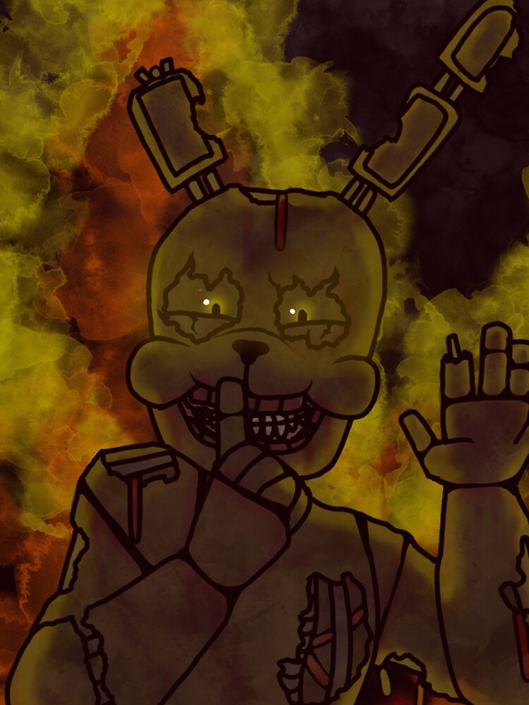 Thumbnail 4 of 4, iPhone Case, Springtrap designed and sold by RobinKid22.