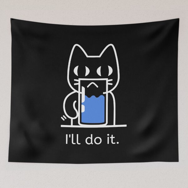 Item preview, Angry Cat Cup designed and sold by Mayha.