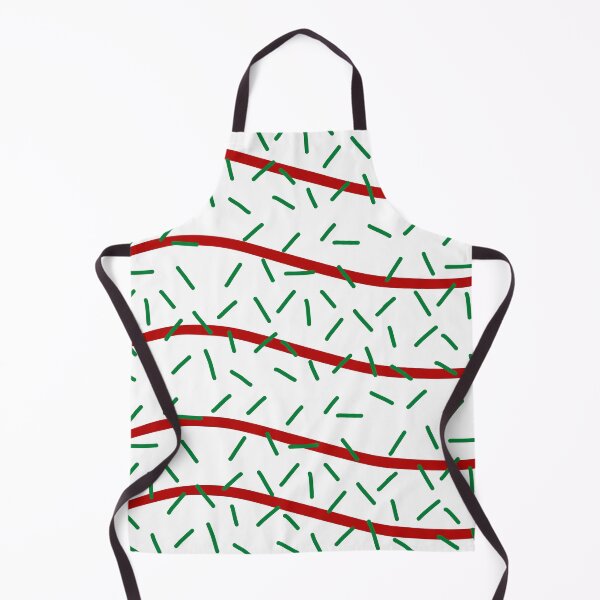 Item preview, Red and Green Christmas Tree Cake Print designed and sold by PinHookPrincess.