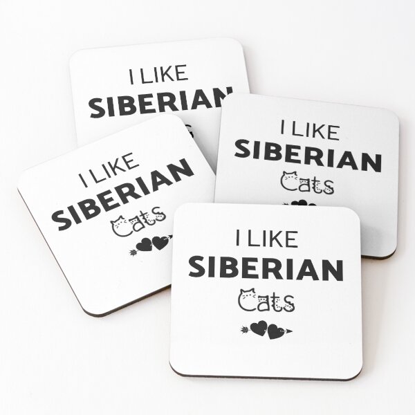 Item preview, I Like Siberian Cats designed and sold by inspireartistry ⭐⭐⭐⭐⭐.
