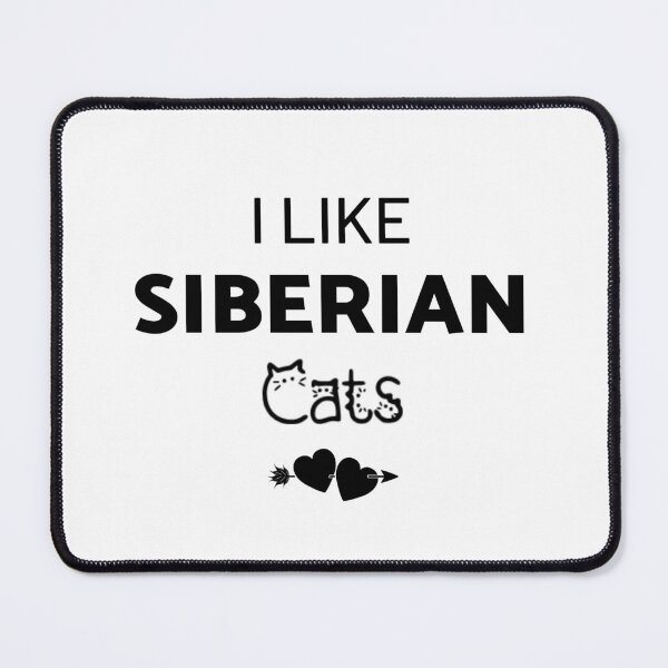 Item preview, I Like Siberian Cats designed and sold by inspireartistry ⭐⭐⭐⭐⭐.