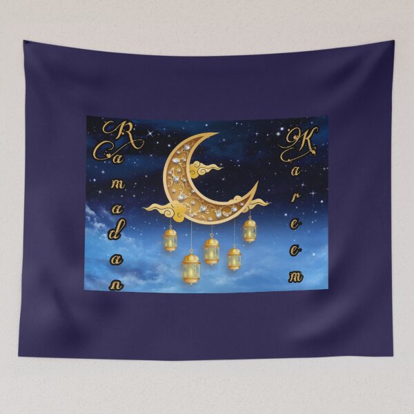 Aperçu de l'œuvre Ramadan Kareem رمضان كريم créée et vendue par HomeIsUs.
