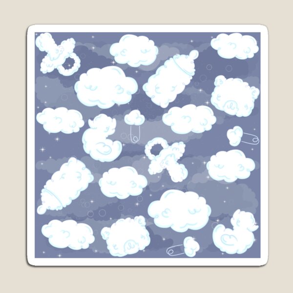 Item preview, Baby Cloud Skyscape Pattern NIGHT designed and sold by FaultyOverlord.