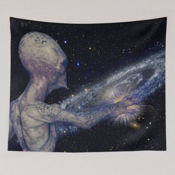 Item preview, Alien Creation of Galaxies and the Universe designed and sold by Caregiverology.