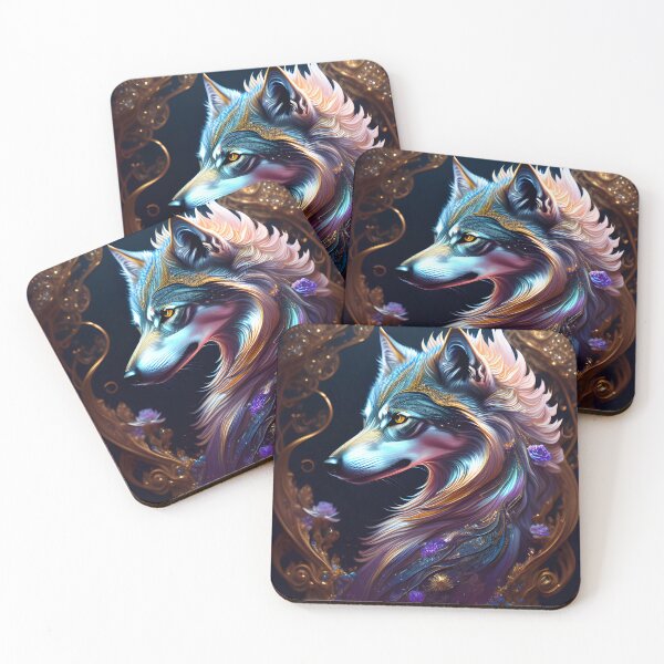 Item preview, Fantastical Starry Wolf designed and sold by Queen1120.