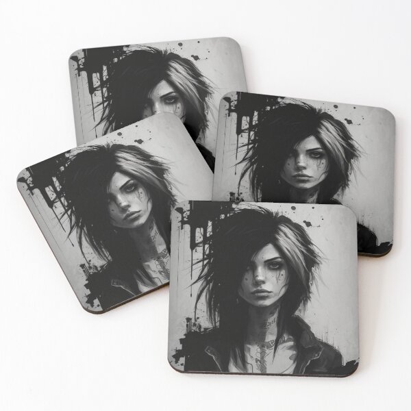 Item preview, Emo girl designed and sold by Yan Art.
