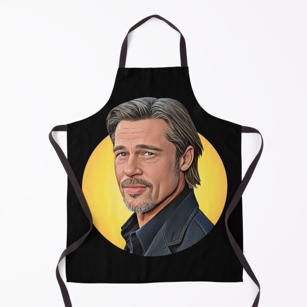 Item preview, Brad Pitt Artwork - Hollywood Heartthrob designed and sold by CartoonStarsStd.