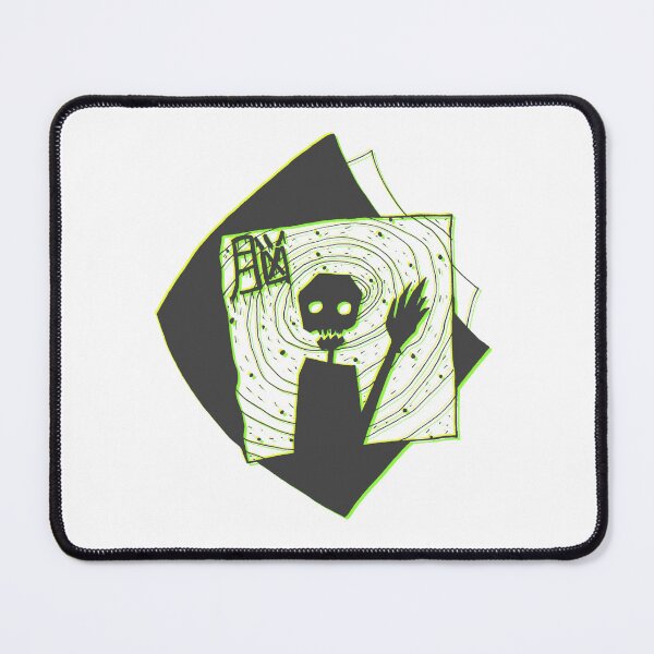 Item preview, BRAIN - Faded Fake Green 3d Creepy Skeleton Japanese Kanji Thing designed and sold by Michael Stewart.