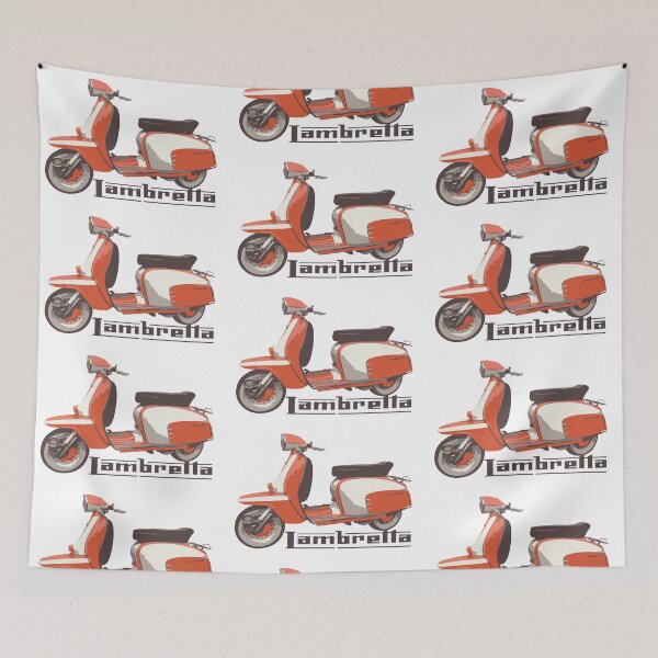 Item preview, Vintage Scooter (Lambretta) designed and sold by MFinbowDesign.
