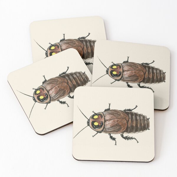 Item preview, Warty Glowspot Roach designed and sold by paintedpansy.