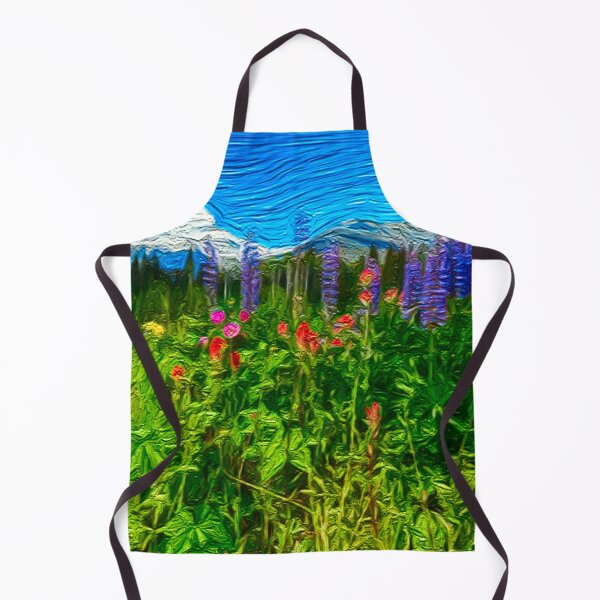 Item preview, Mother Nature oil painting print designed and sold by MamaCsTees.