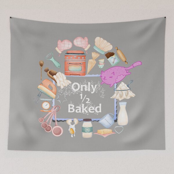 Item preview, Half Baked, Funny Maternity  designed and sold by notsweettea.