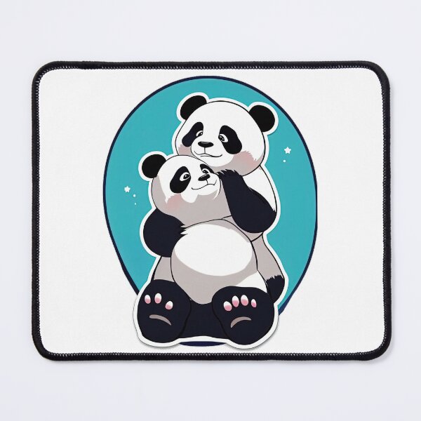 Item preview, Bamboo Buddies Two Cartoon Pandas designed and sold by Rob Wilson.