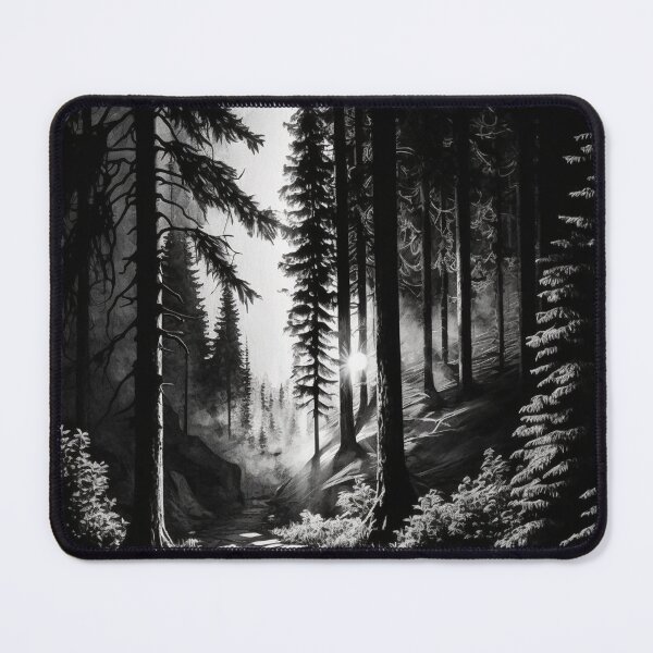 Item preview, Charcoal Drawing of a Forest designed and sold by AC-625.