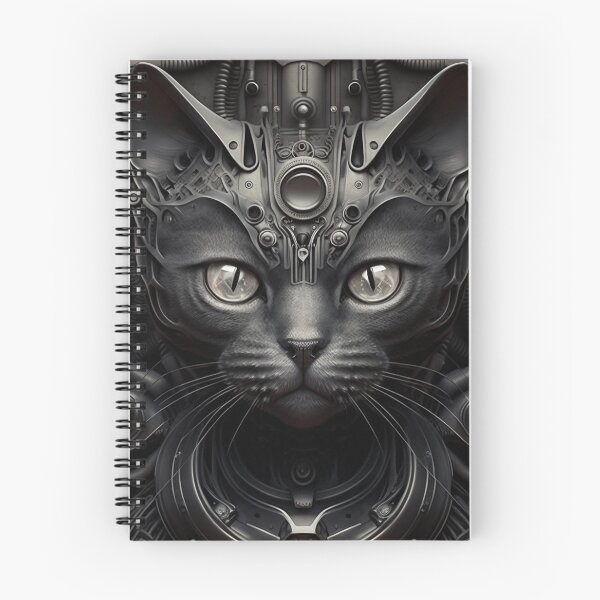 Item preview, Cat Of The Future designed and sold by mind-melt-er.