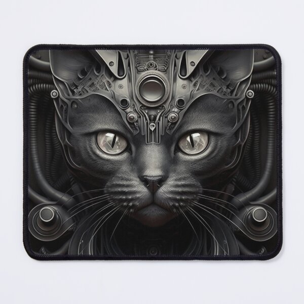 Item preview, Cat Of The Future designed and sold by mind-melt-er.