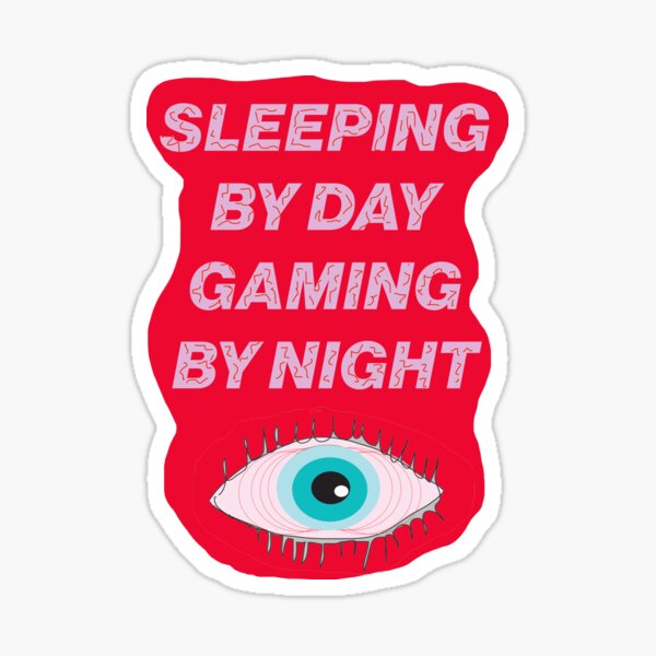 sleeping by day gaming by night by corazzon