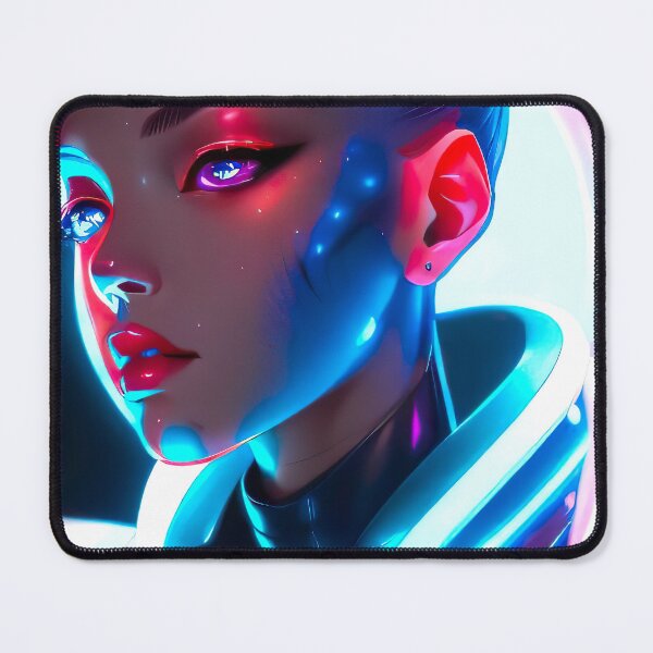 Item preview, Cyberpunk Girl designed and sold by RaveToTheGrave.