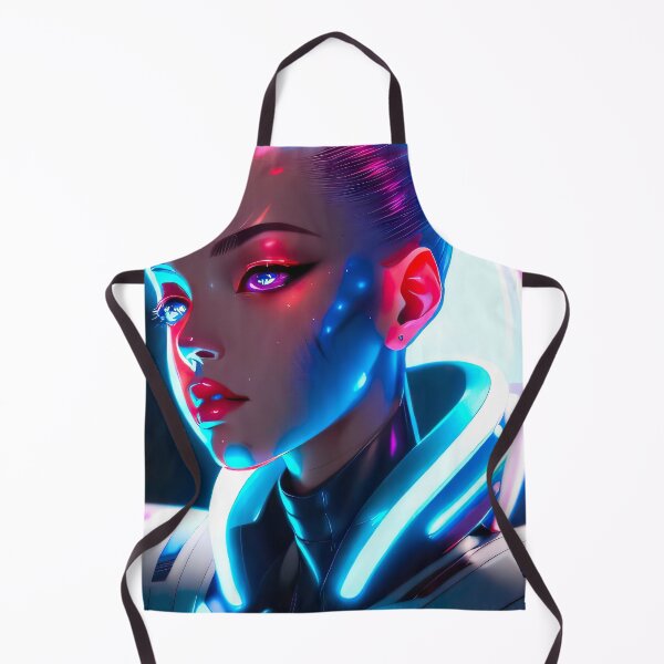 Item preview, Cyberpunk Girl designed and sold by RaveToTheGrave.