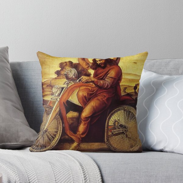 Item preview, Jesus on the Old Bike Design designed and sold by HEFTALICA.