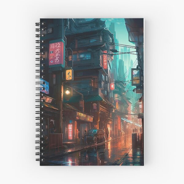 Item preview, Cyberpunk Japan Painting designed and sold by VictorSchell.