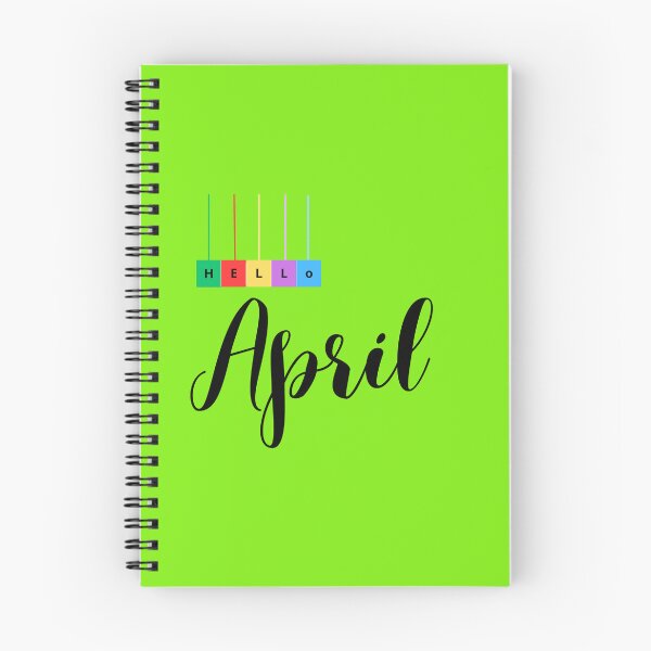 Item preview, Hello April designed and sold by designerPens.