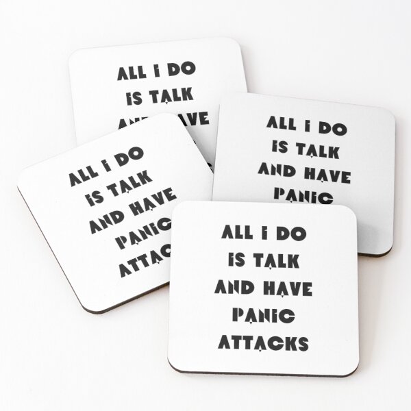 Item preview, All I do is talk and have panic attacks  designed and sold by TeePassion.